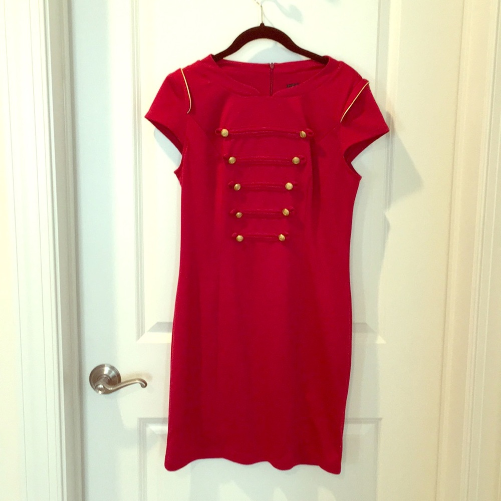 ABS Collection Military style mini dress. NBW